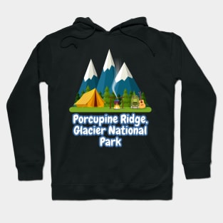 Porcupine Ridge, Glacier National Park Hoodie